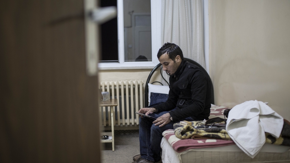 Mohamed, 28, stayed at the Turkish border town of Killis for six weeks trying to find Ayoub, his 15-year-old brother who went to fight in Syria last December. Mohamed, 28, stayed at the Turkish border town of Killis for six weeks trying to find Ayoub, his 15-year-old brother who went to fight in Syria last December.